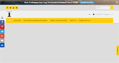 Desktop Screenshot of onlineyogaguru.com